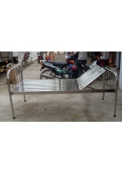 Stainless steel bed